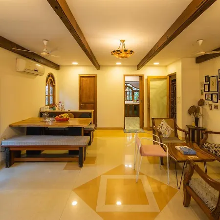 Saffronstays Birdsong - 3Br Pet-Friendly Villa With Lawns, Treetop Terraces, Gazebo Dining & Tennis Court-2